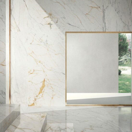 marazzi grande marble look golden white 011 gres lucido